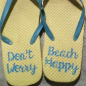 Yellow Flip Flops